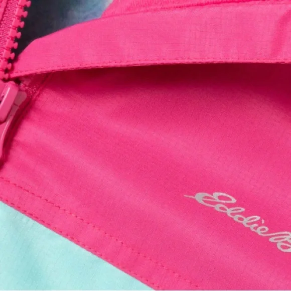 Eddie Bauer Girl’s 3 in 1 Jacket Coat Pink Size 10/12 NEW - Picture 7 of 10